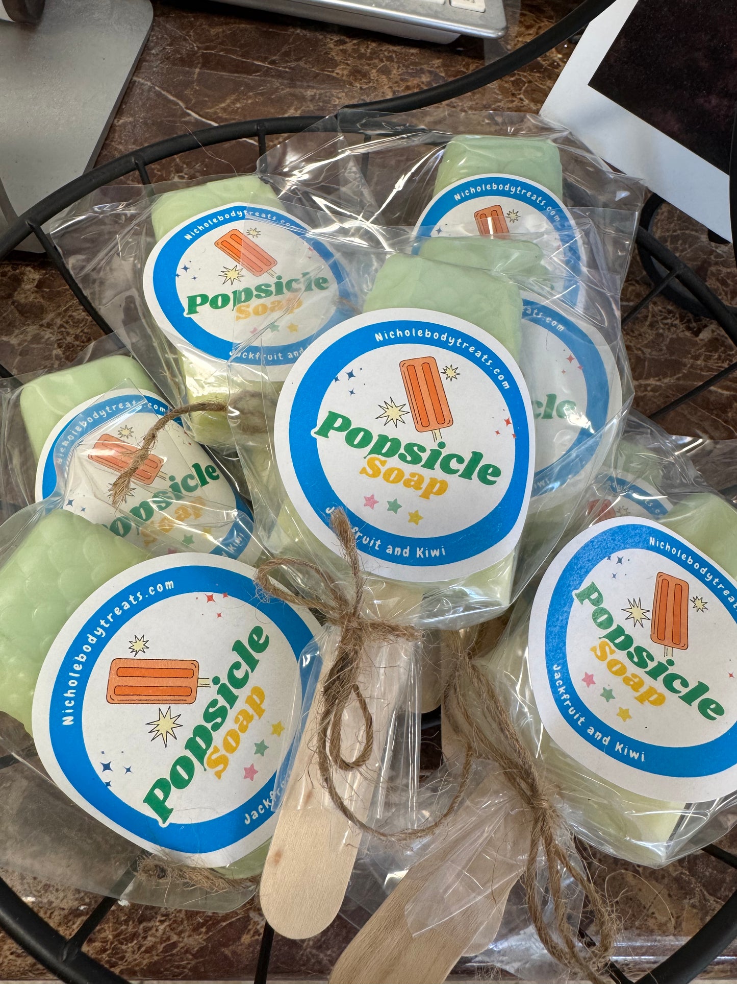 Popsicle Shape Soap