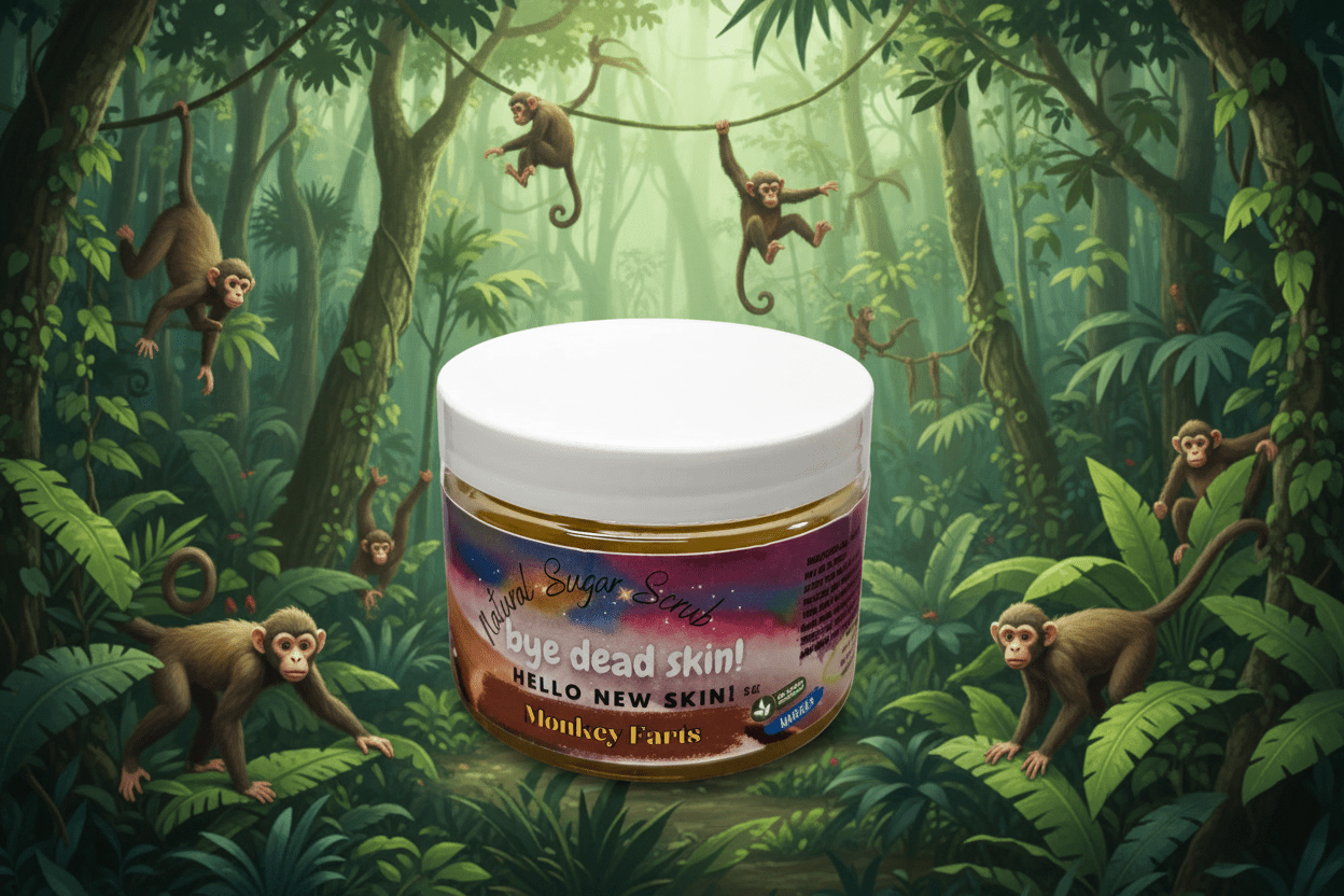 Monkey Farts Sugar Scrub - Ni’Chole Body Treats